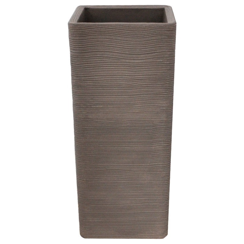 Vaso alto da giardino Pilone Shabby 75 Cm