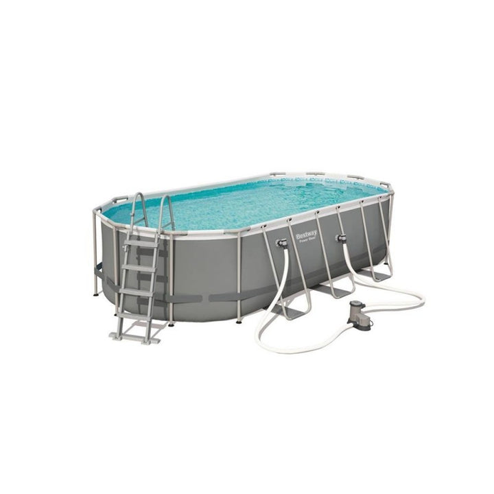 Piscina fuori terra ovale power steel 549 x 274 x 122 cm