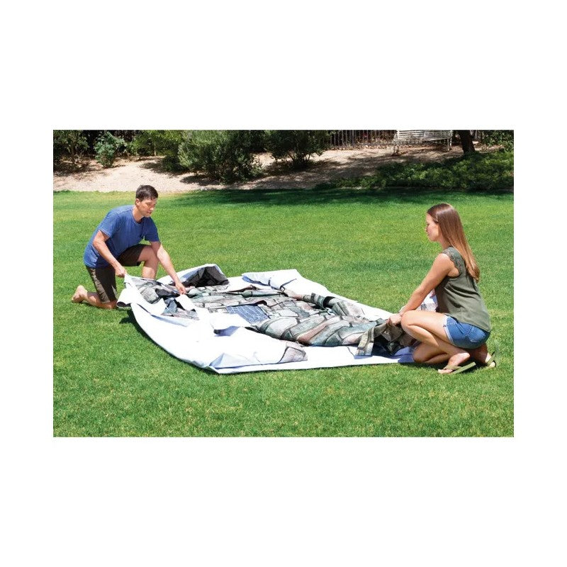Piscina Power Steel Comfort Jet Ovale 610x366x122cm