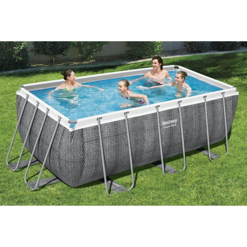 Piscina fuori terra 412x201x122mt Power Steel Frame