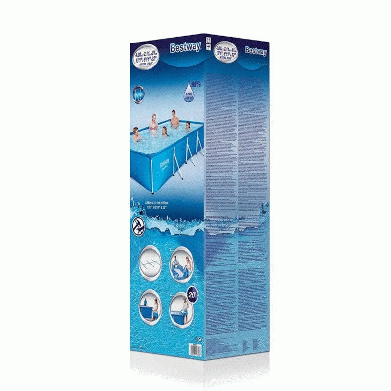 Piscina Bestway 56405 Rettangolare 400x211x81 Cm