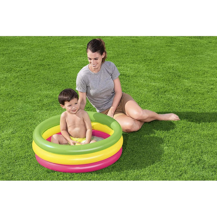 Piscina Summer 70x24cm 3 Anelli Color fondo Gonfiabile