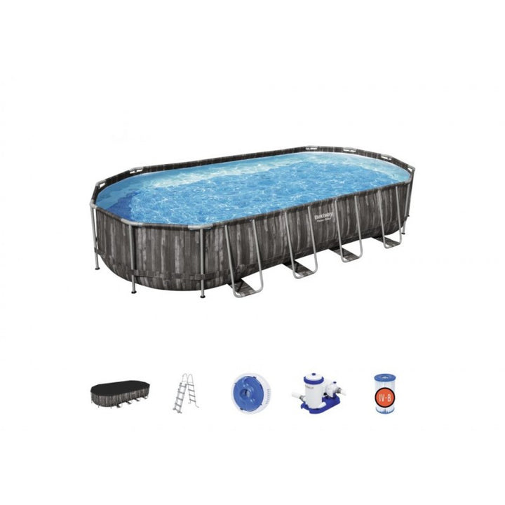 Piscina Bestway 5611T Power Steel 732x366x122 cm