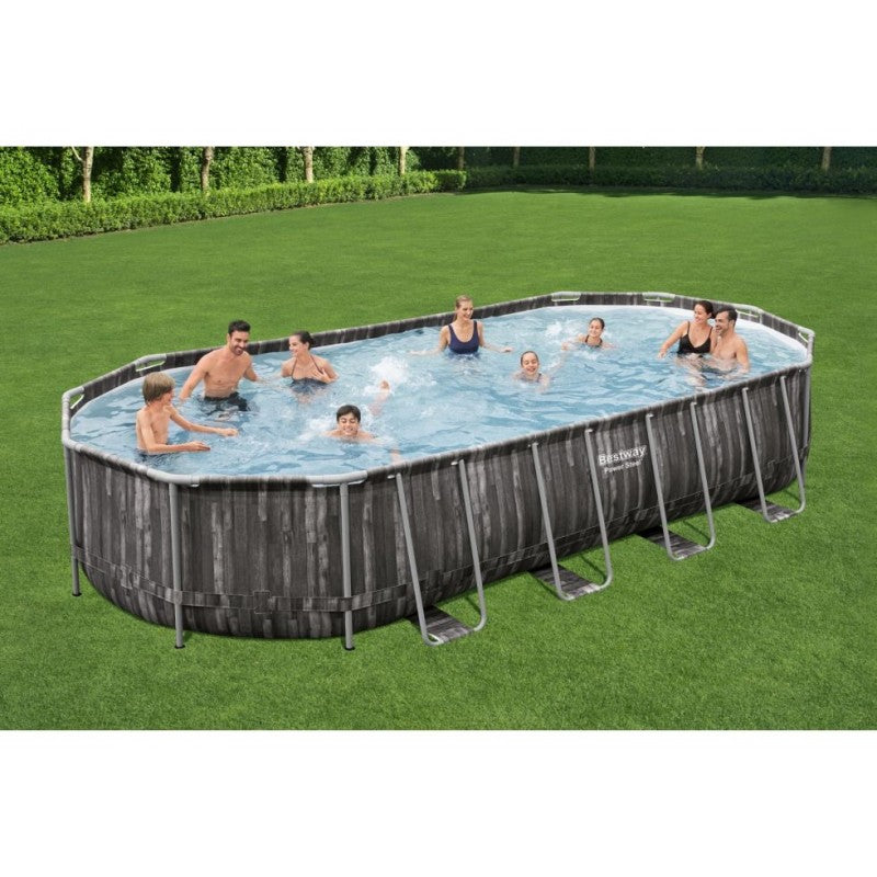 Piscina Bestway 5611T Power Steel 732x366x122 cm
