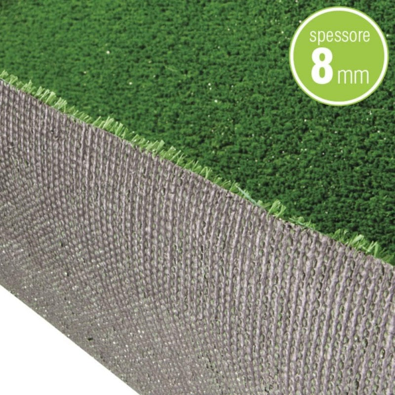 Prato sintetico sempreverde 8mm 2x25mt
