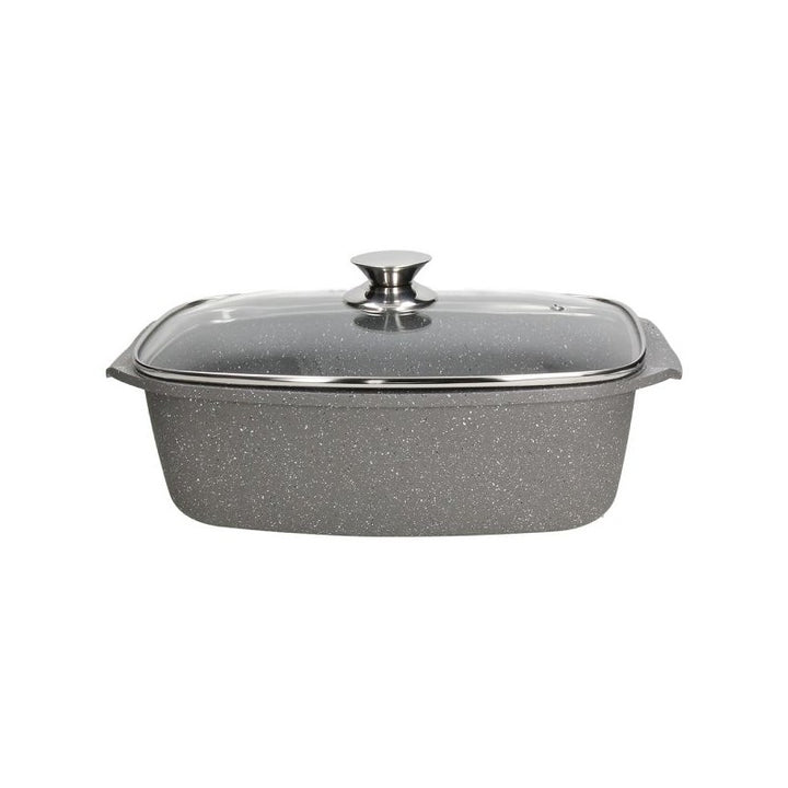 Rostiera con coperchio Alluminio 32 cm x 21 cm | Tognana