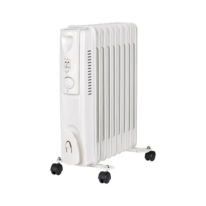 Radiatore olio 9 elementi bianco