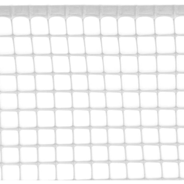 Rete Recinzione Plastificata 10x10mm Bianca 1mt