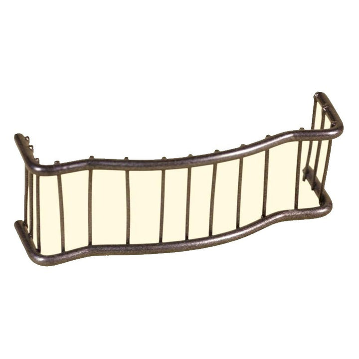 Ringhiera per balcone in ferro 10x3 cm per presepe