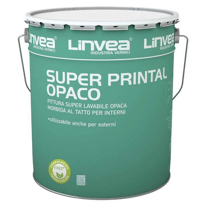 Pittura lavabile Linvea Super Printal opaco base