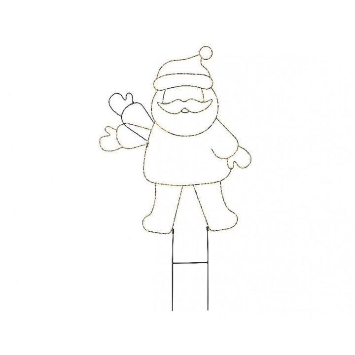Sagoma a led Babbo Natale