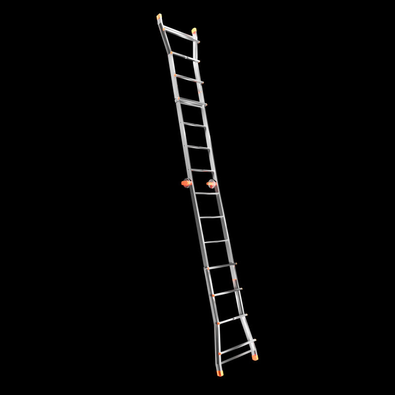 Scala pratic a sfilo acciaio-arancione
