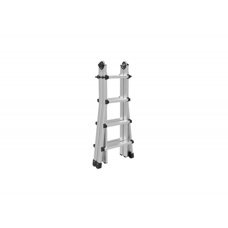 Scala Telescopica Black In Alluminio
