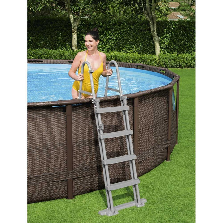 Scaletta Di Sicurezza Per Piscine Cm 122