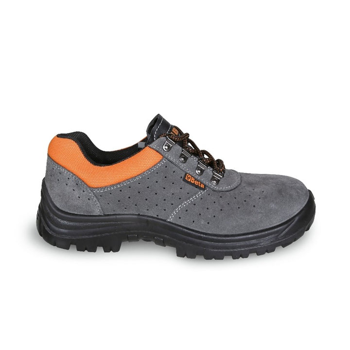 Beta Scarpe Basse Scamosciate 7246E Grigie S1P