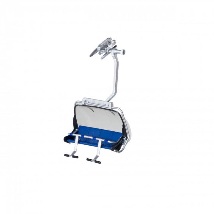 Seggiola 4 Posti Blu e Grigio