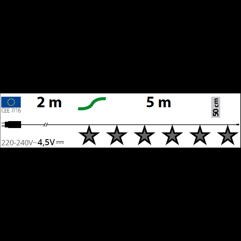 Stelle luci led Lotti