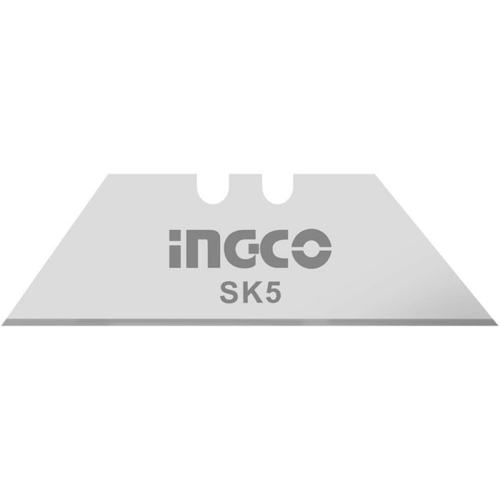 Set 10 lame a trapezio per cutter Ingco