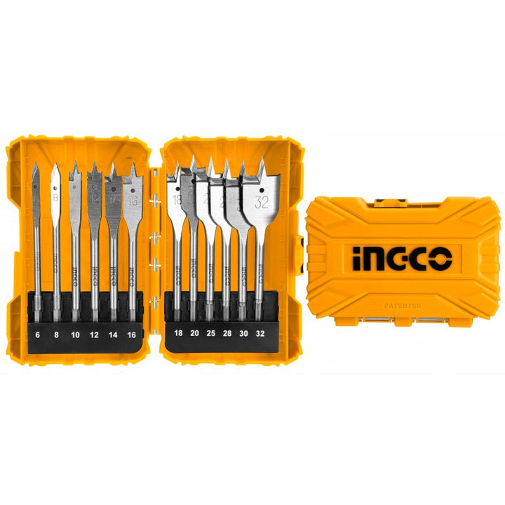 Set 12 mecchie per legno Ingco