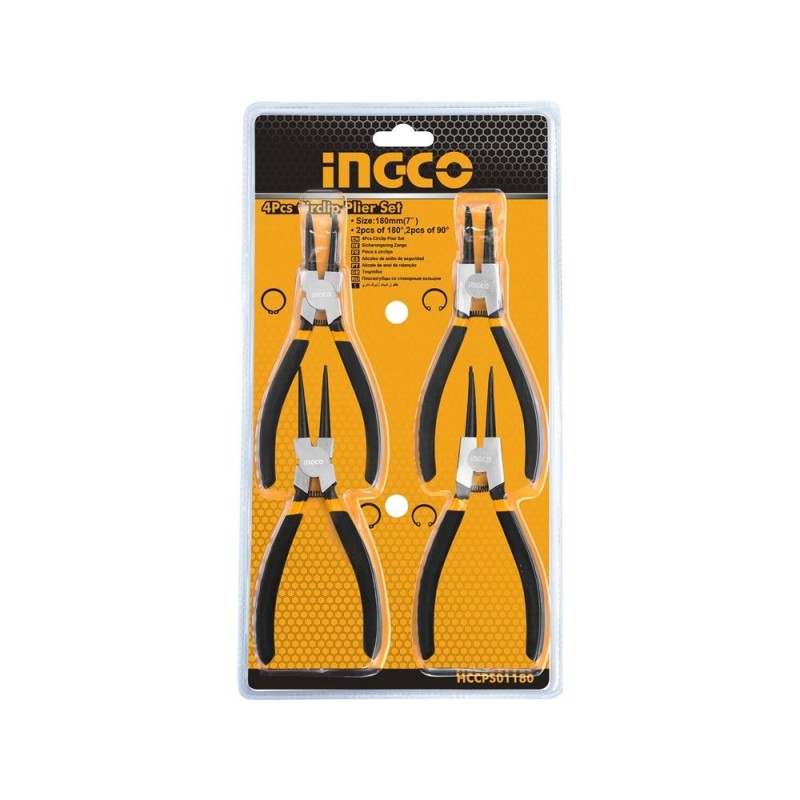 Set 4 pinze di precisione