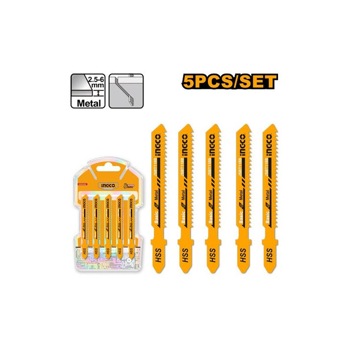 Set 5 Lame Per Seghetto Per Metallo 50 Mm