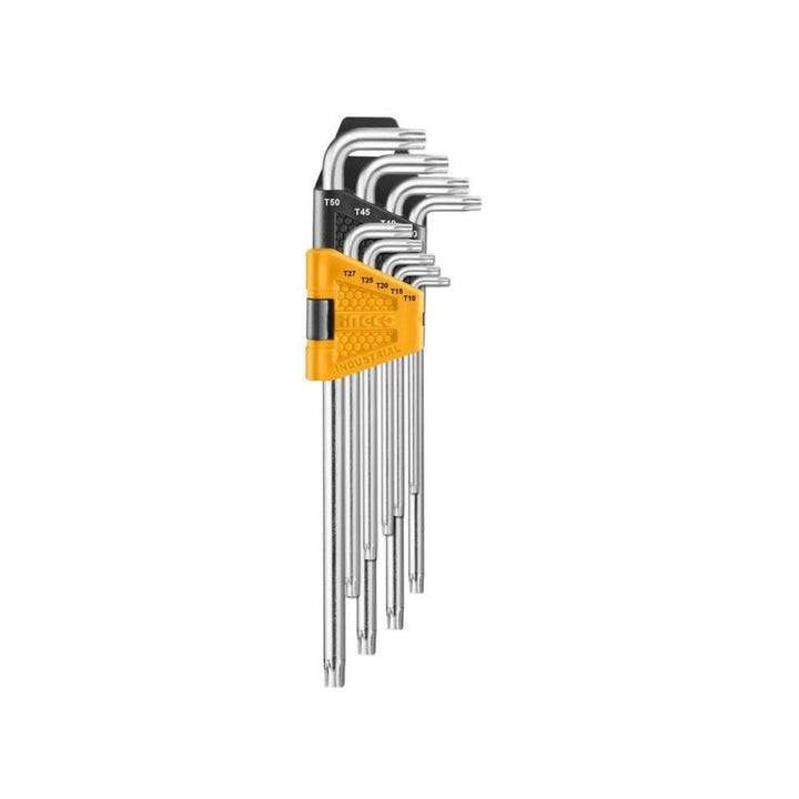Set 9 chiavi torx con foro