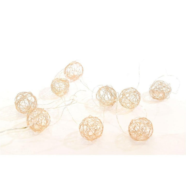 Set 9 palle con luce led