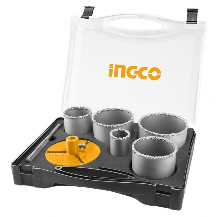 Set seghe a tazza Ingco