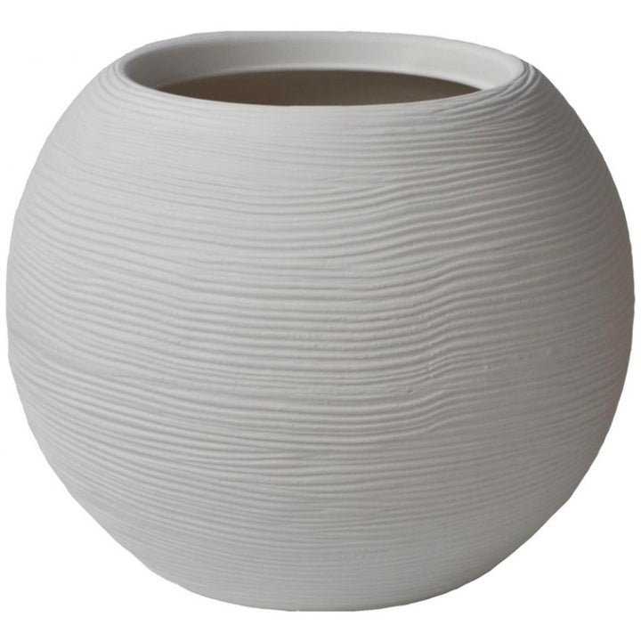 Vaso Sfera Rigata Ø30 cm Shabby Vasar