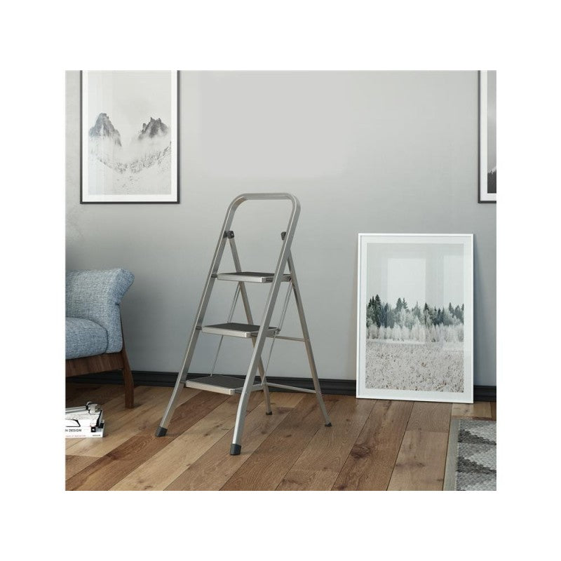 Sgabello Compact in alluminio