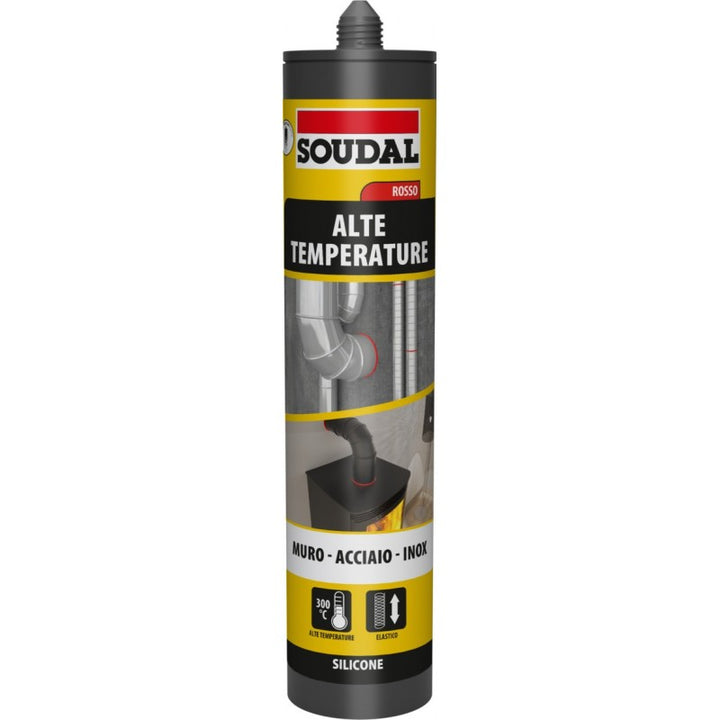 Silicone Alte Temperatura Rosso 310ml