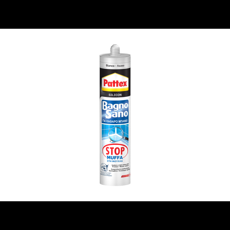 Silicone bagno sano antimuffa bianco 300 ml