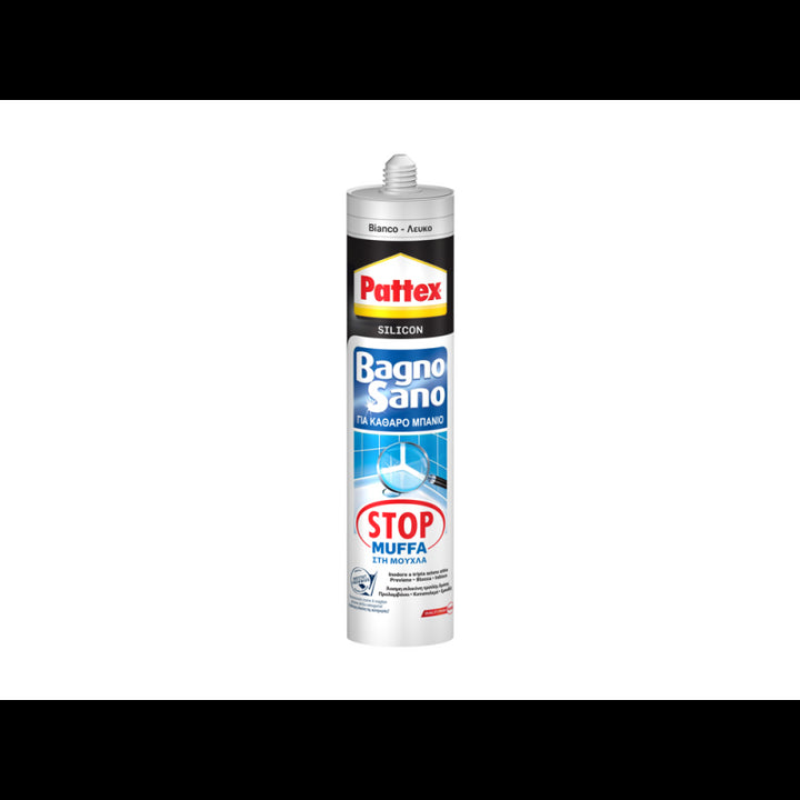 Silicone bagno sano antimuffa bianco 300 ml