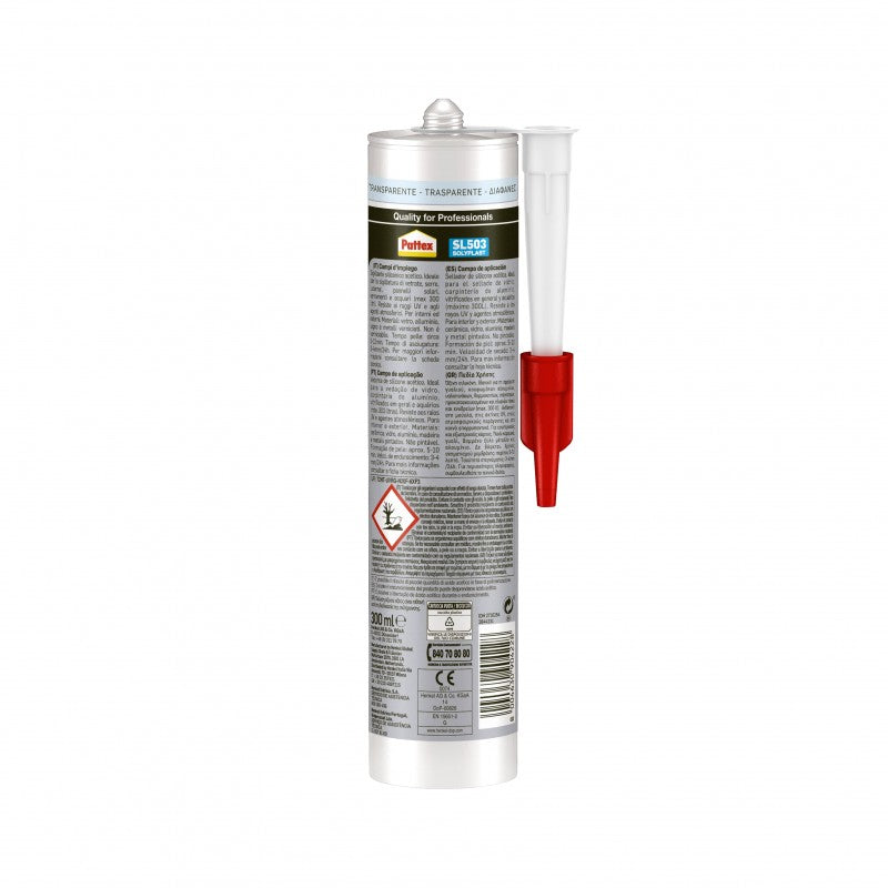 Sl503 vetri trasparente acquari 300 ml