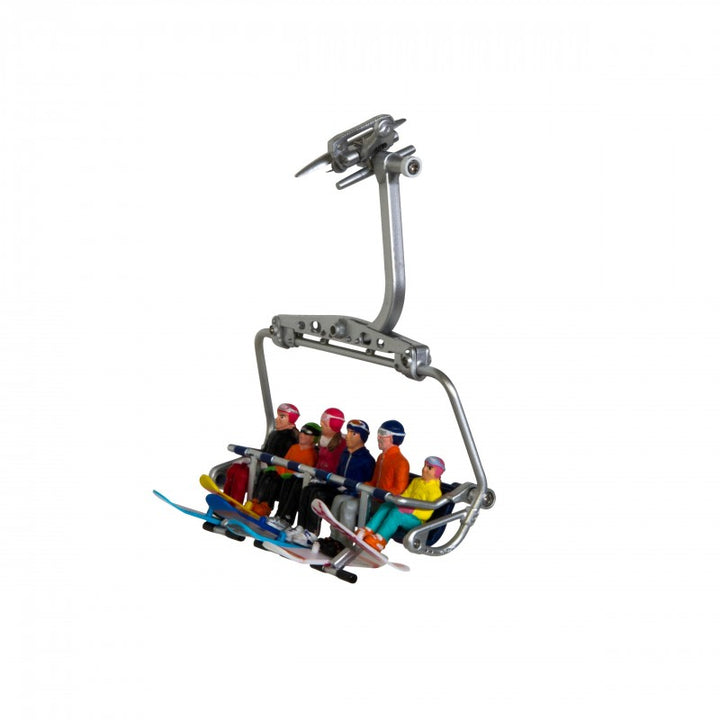 Snowboarder Seduti 6 Pz