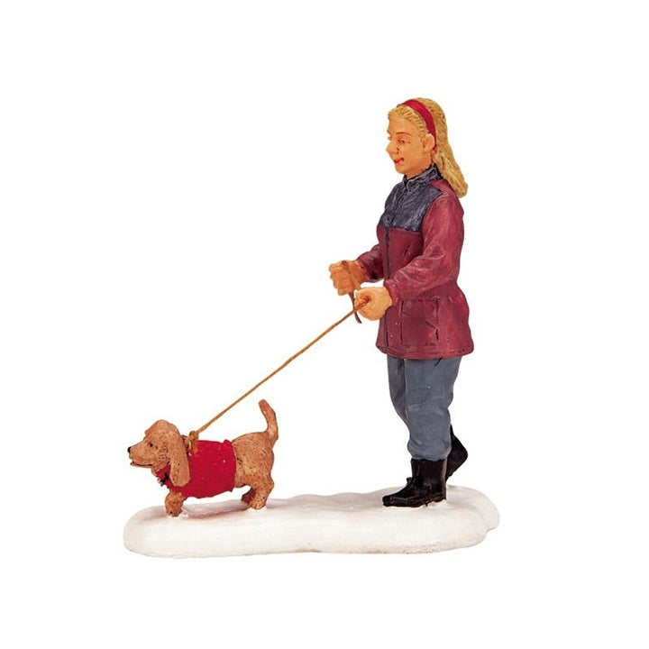 Soggetto A Spasso Con Il Cane - Lemax