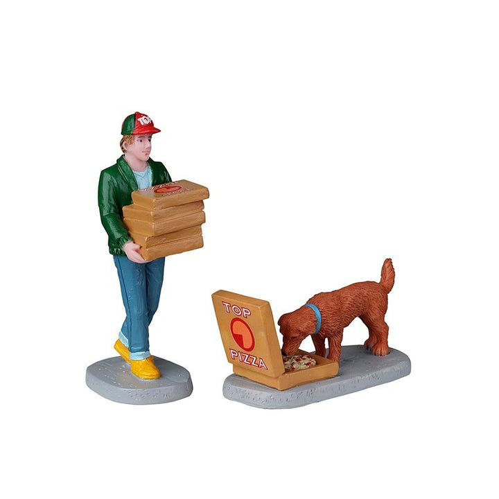 Consegna Della Pizza Set 2 - Lemax