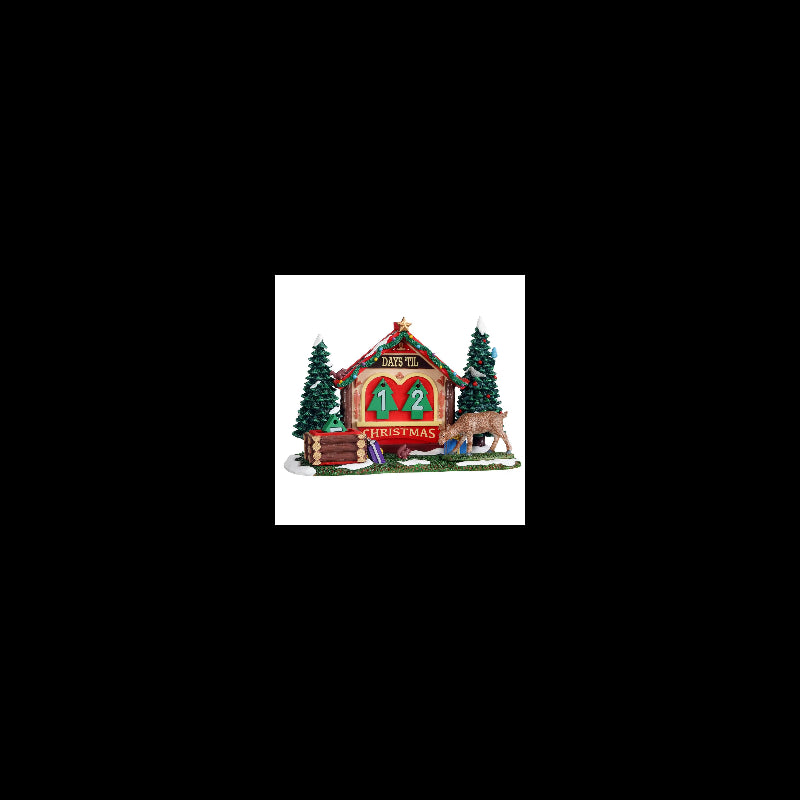 Soggetto Countdown Natale Con Renna - Lemax