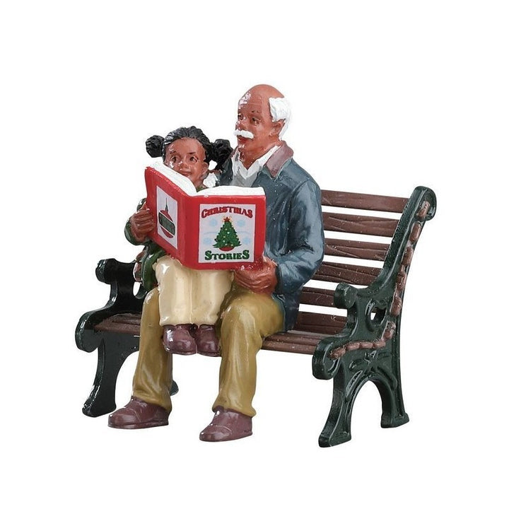 Nonno E Nipote Su Panchina - Lemax