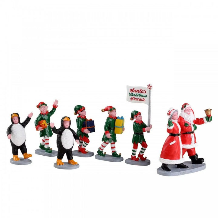 Parata degli elfi di Babbo Natale - Lemax