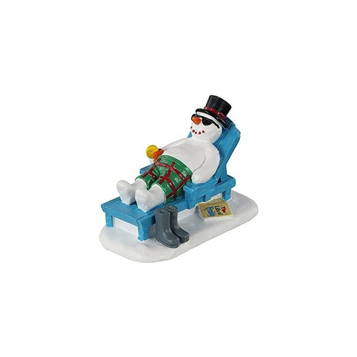 Pupazzo Di Neve In Relax - Lemax