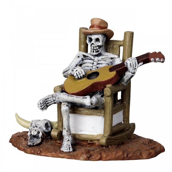 Soggetto Scheletro Chitarra Halloween | Lemax