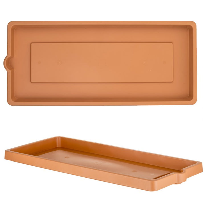 Sottovaso legno cotto