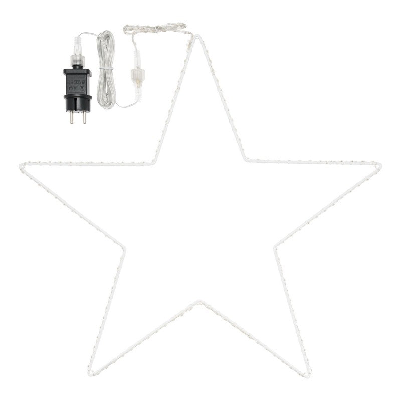 Stella 2D 163 LED Multiflash RGB con cavo luminoso Lotti