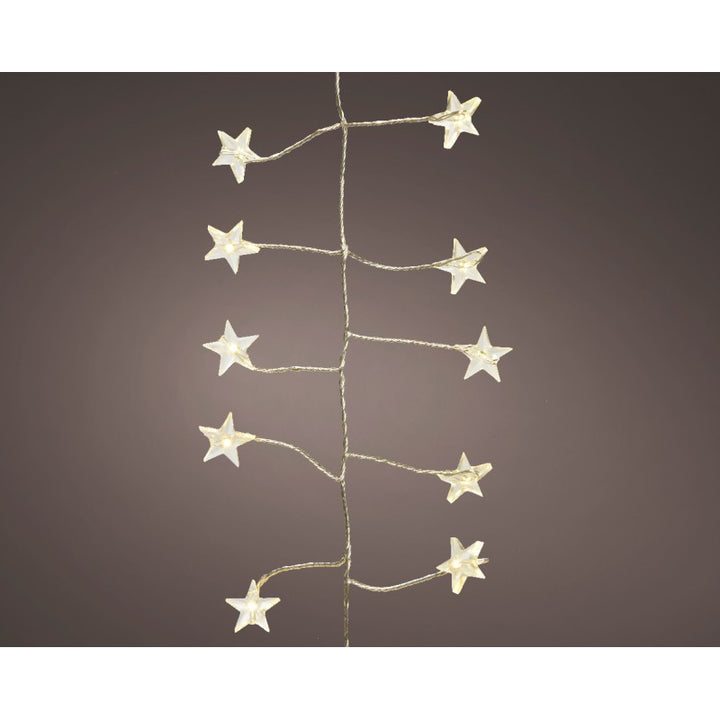 Stelline Led Fisse bianco caldo