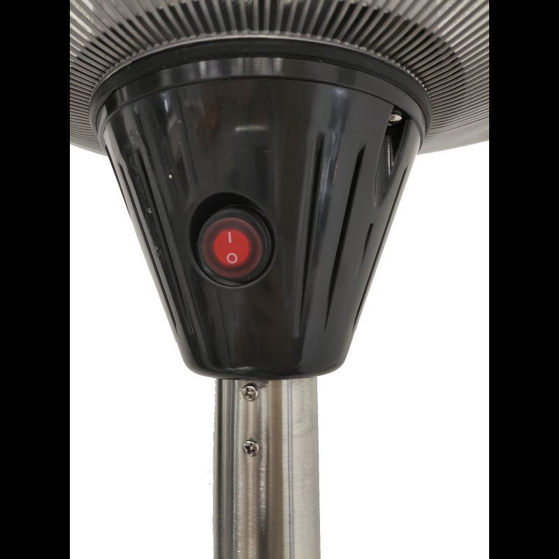Stufa infrarossi elettrica a fungo 2100w Silver | Xone
