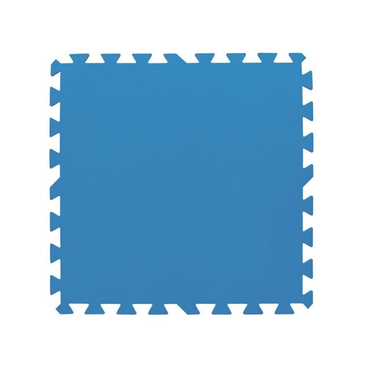 Tappetino base poliestere morbido 50x50cm - blu