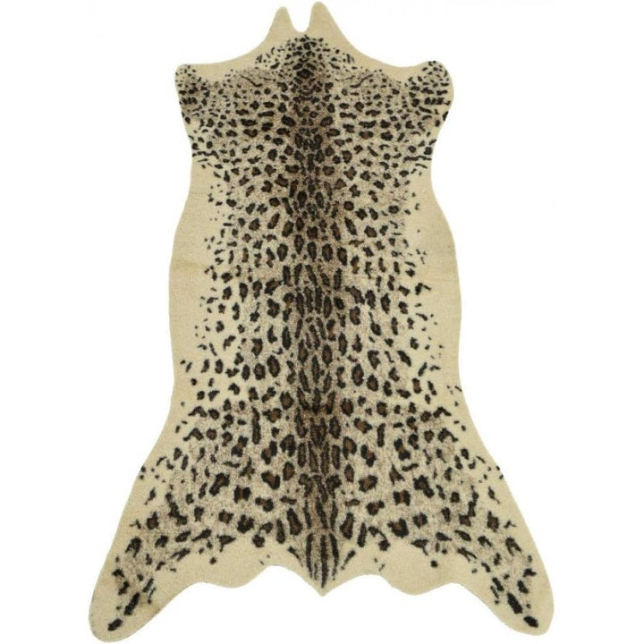 Tappeto da interno leopardato