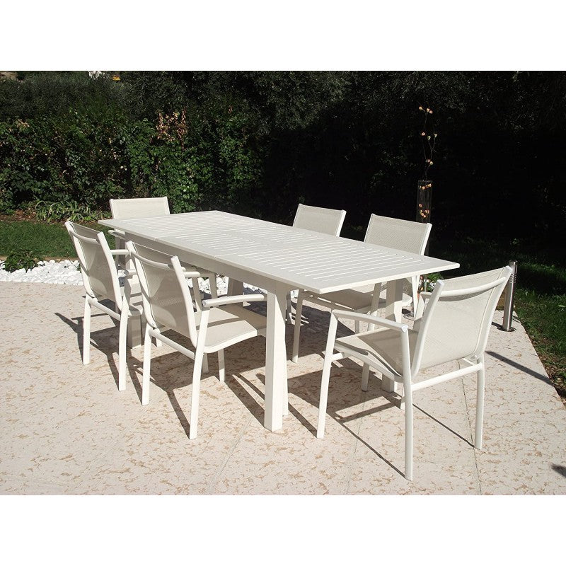 Tavolo Cuba Allungabile Bianco