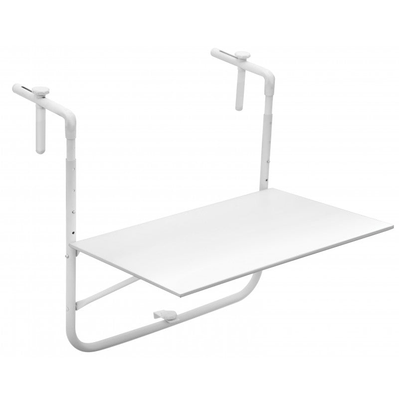 Tavolino pieghevole da ringhiera 60x52 cm Moia